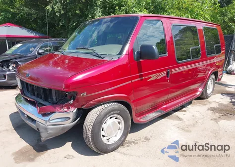 2000 Ford E-150 Recreational из США, поврежденный, VIN 1FDRE14L5YHB24874